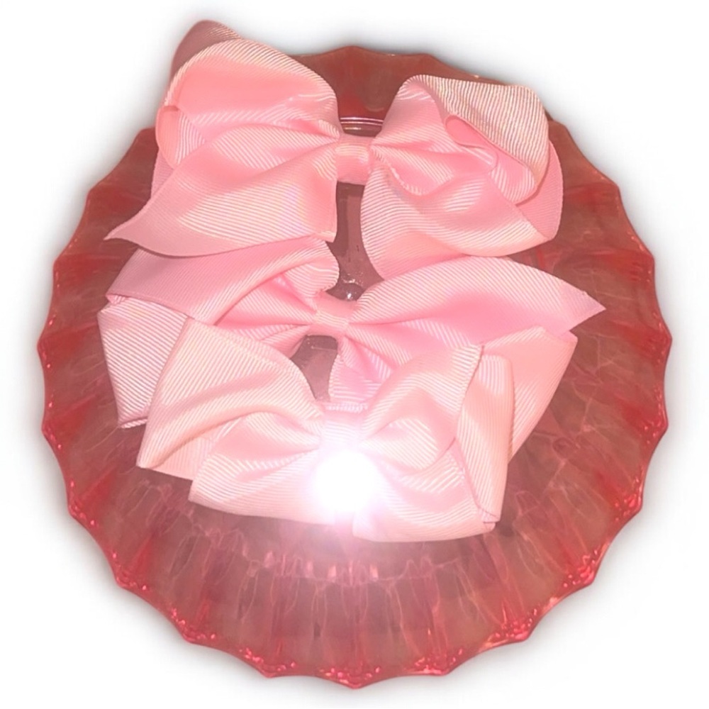 Pink Hair Bows
